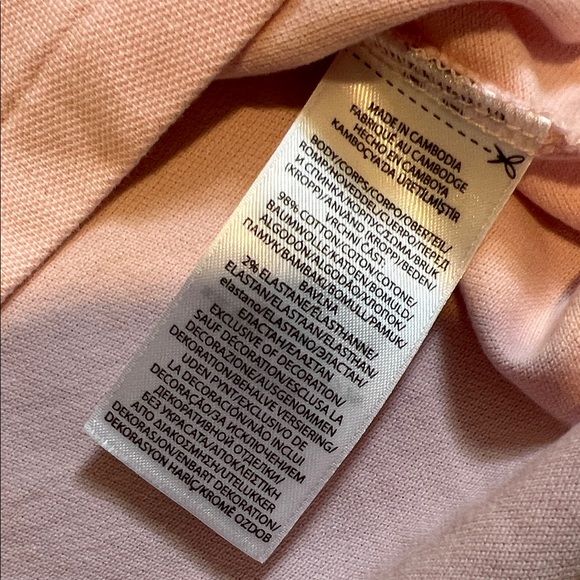 Polo by Ralph Lauren Kids Light Pink Polo Shirt Girls size Large 12-14 - Picture 4 of 5